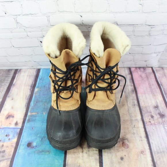 KAMIK Fleece Lined Winter Snow Boots Size 9 - Picture 5 of 9